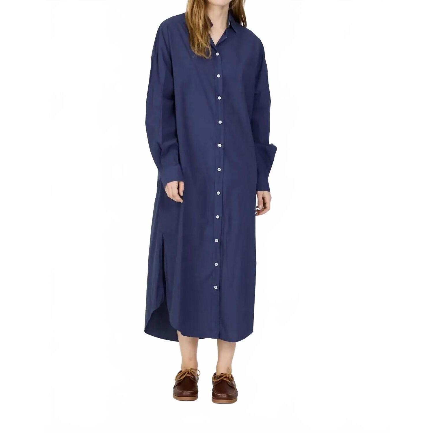 New Lmnd Chiara Maxi Dress In Navy